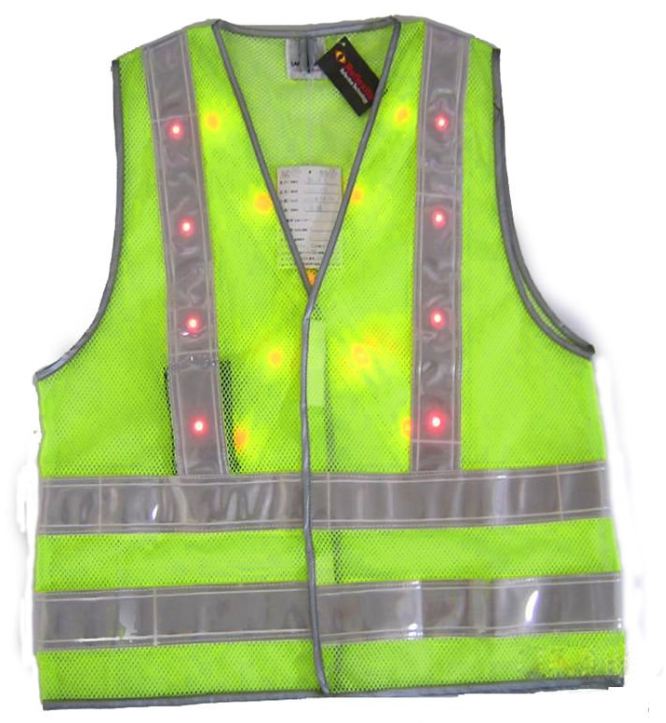 LED reflective vest