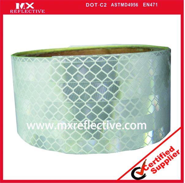 3930 Acrylic white prismatic reflective tape