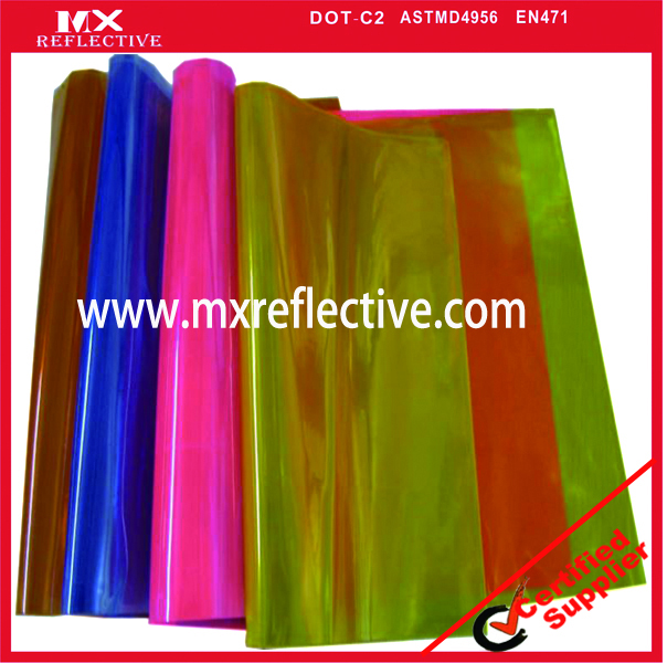 PVC  flat  reflective sheeting