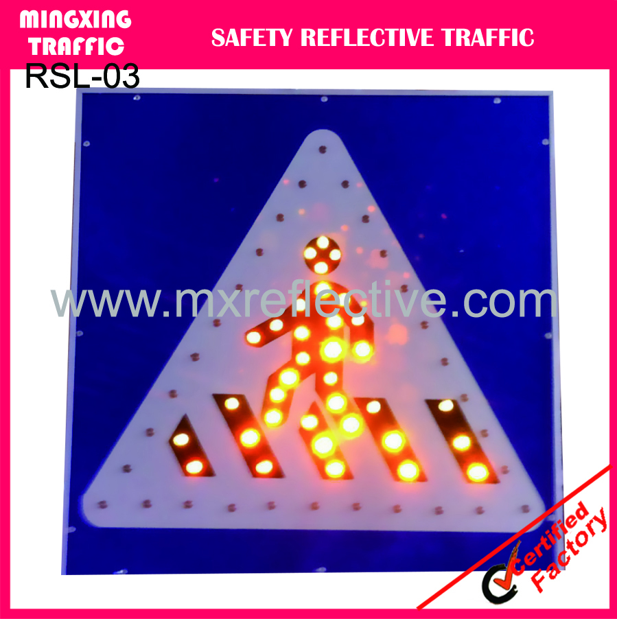 LED  traffic sign